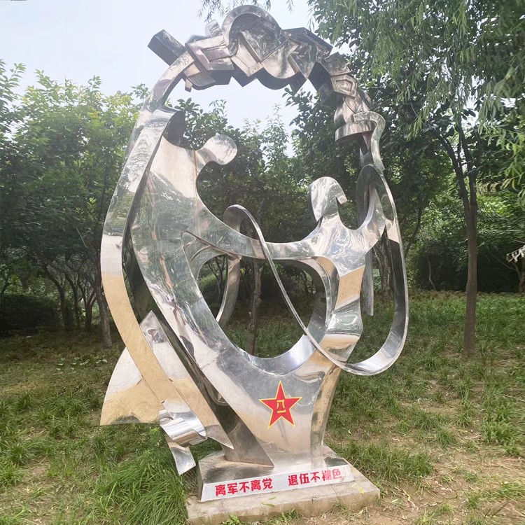 不銹鋼雕塑-人物